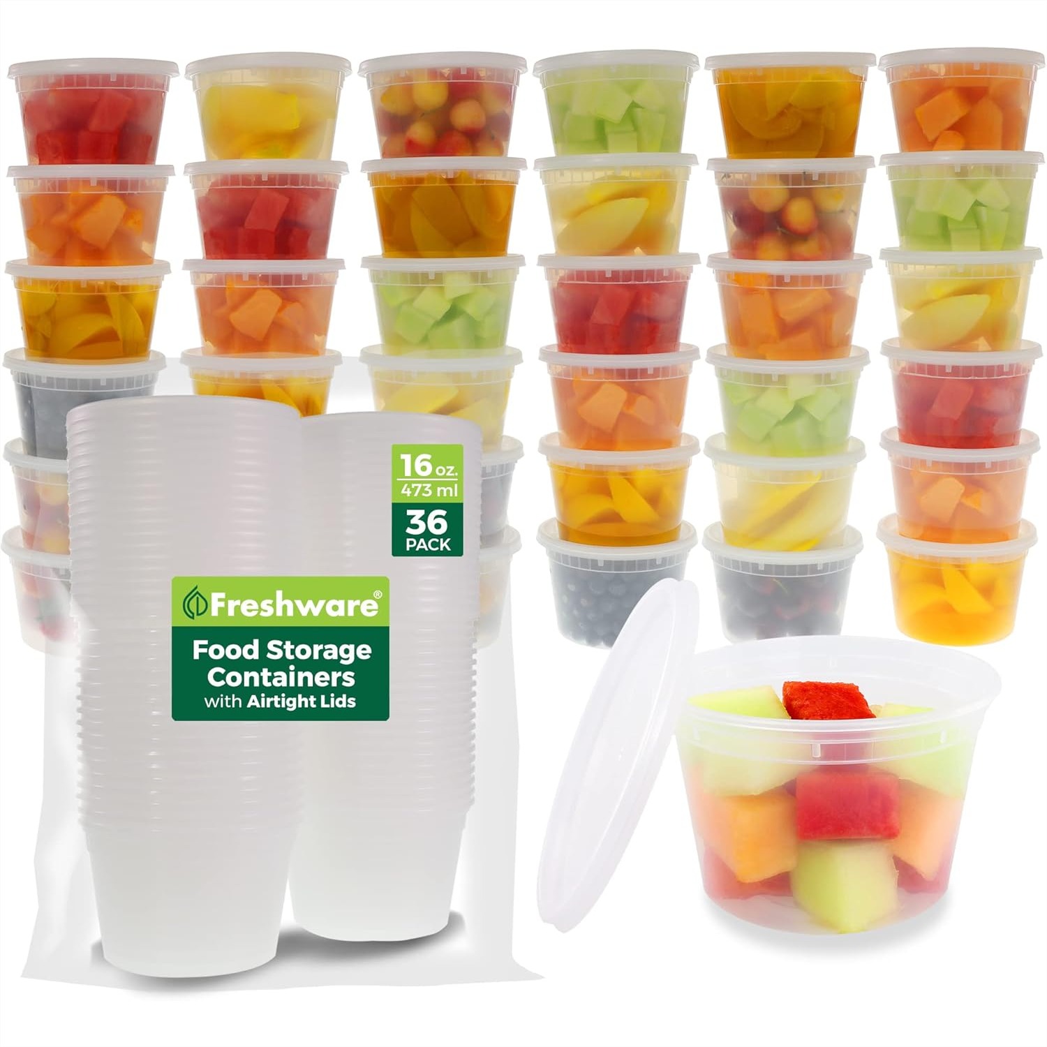 Plastic Food Storage Container - Food Storage Prep Containers recension och pris