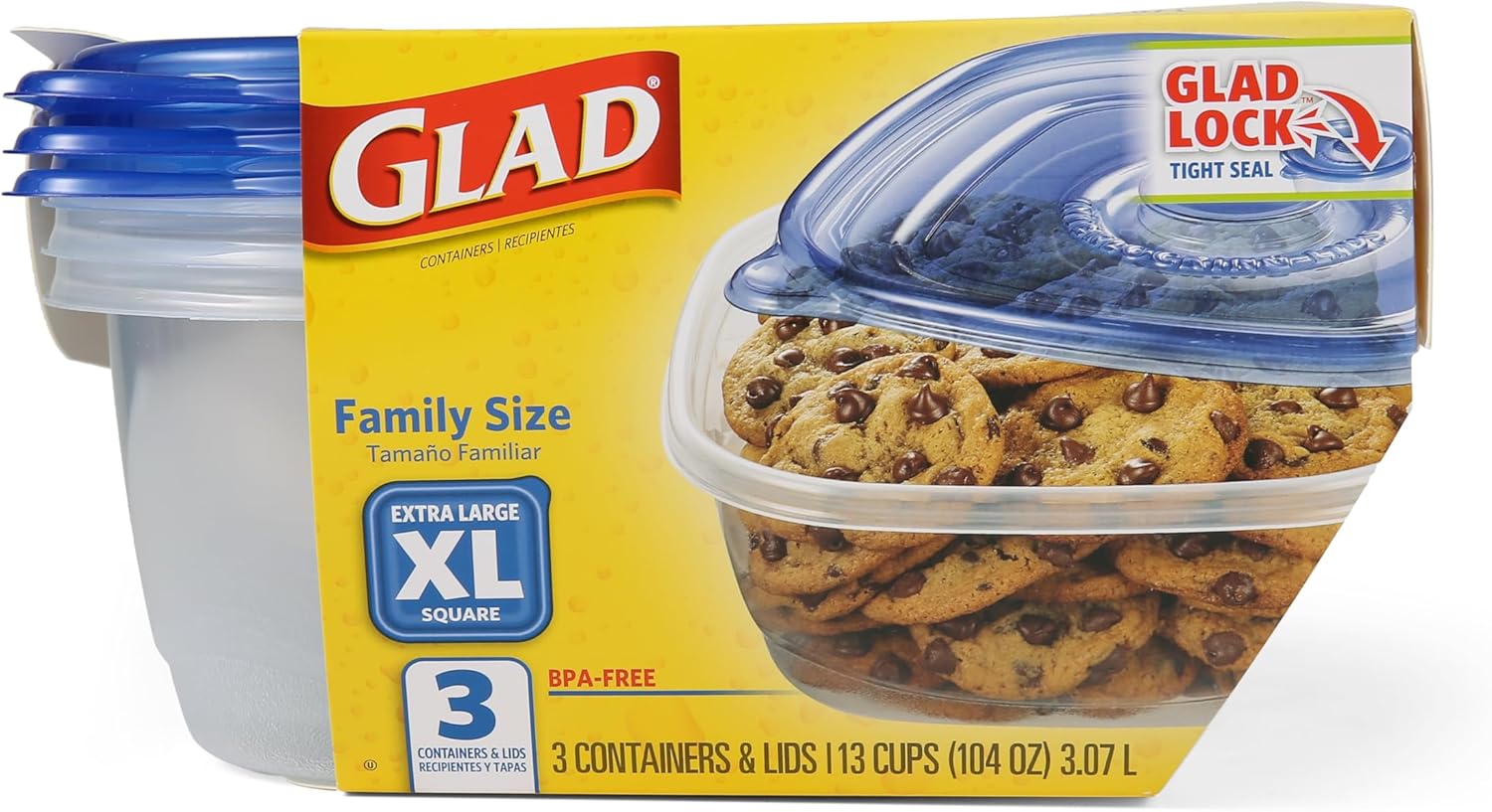 Square Food Storage Containers - Food Storage Prep Containers recension och pris