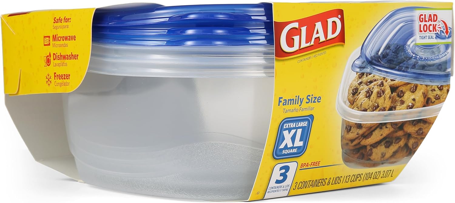Square Food Storage Containers - Food Storage Prep Containers recension och pris