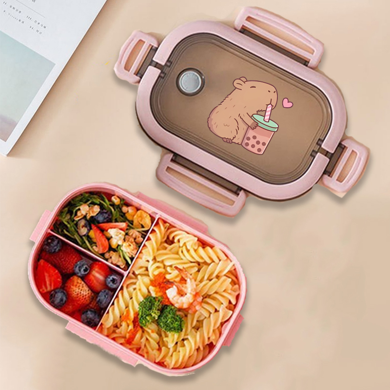 Capybara Bento Lunch Box Anime - Food Storage Box Set recension och pris