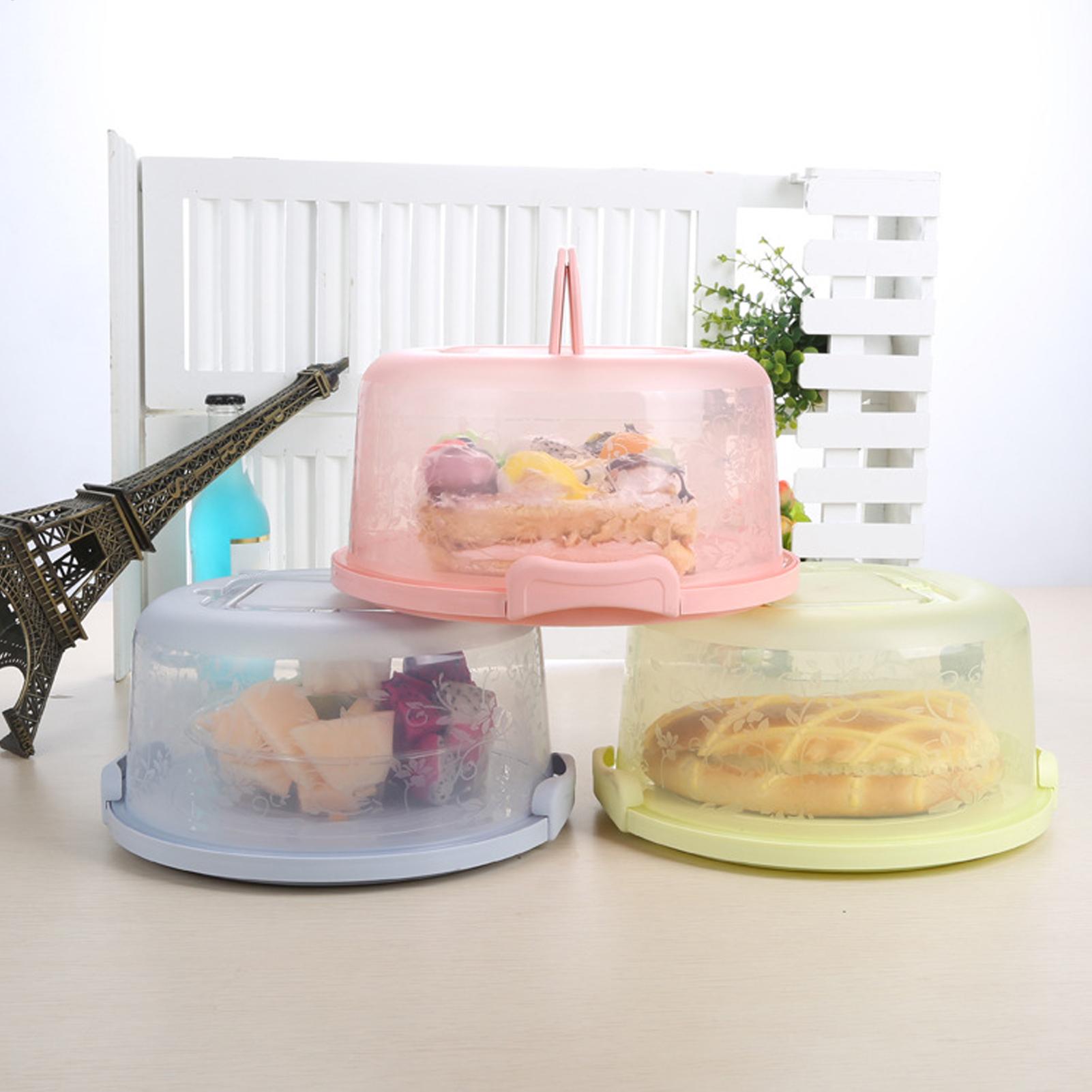 Handheld Cake Carrier Reusable - Food Storage Box Set recension och pris