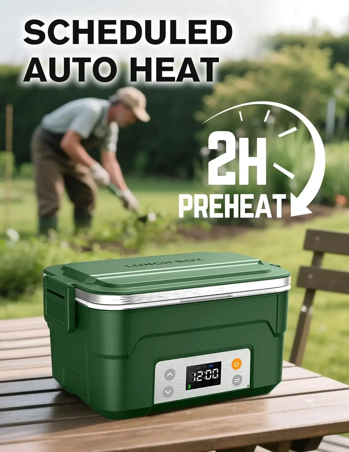 XL 6.3-Cup Cordless Electric L - Portable Food Warmer recension och pris