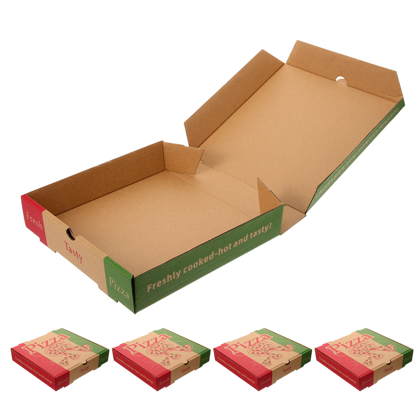 5Pcs 8 Inch Foldable Pizza Sto - Food Storage In Restaurant recension och pris