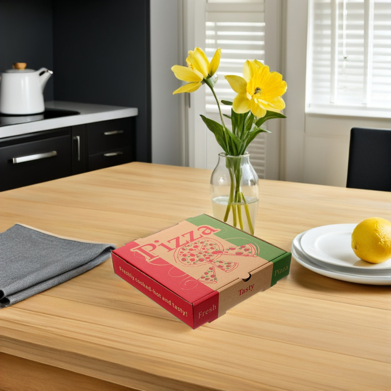 5Pcs 8 Inch Foldable Pizza Sto - Food Storage In Restaurant recension och pris