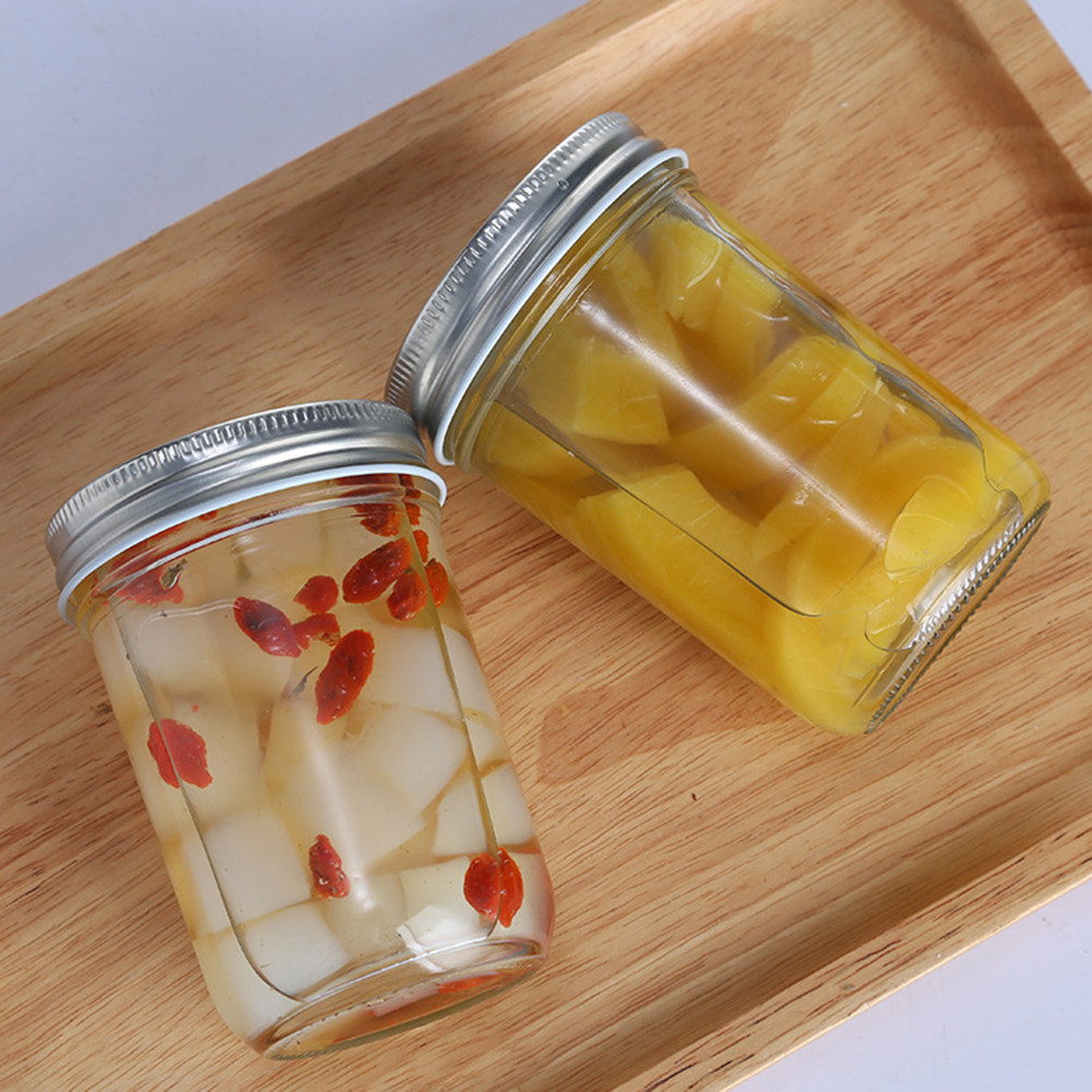 4Pcs Jam Canning Jars Glass Se - Food Storage Jar Glass recension och pris
