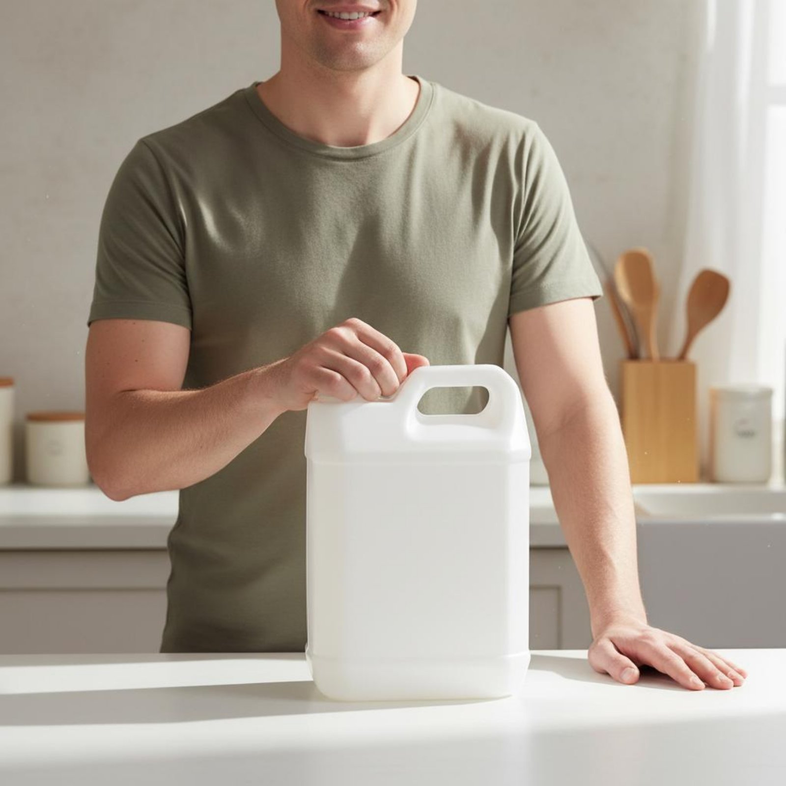 Food-Safe Plastic Jug Versatil - Food Storage Plastic recension och pris