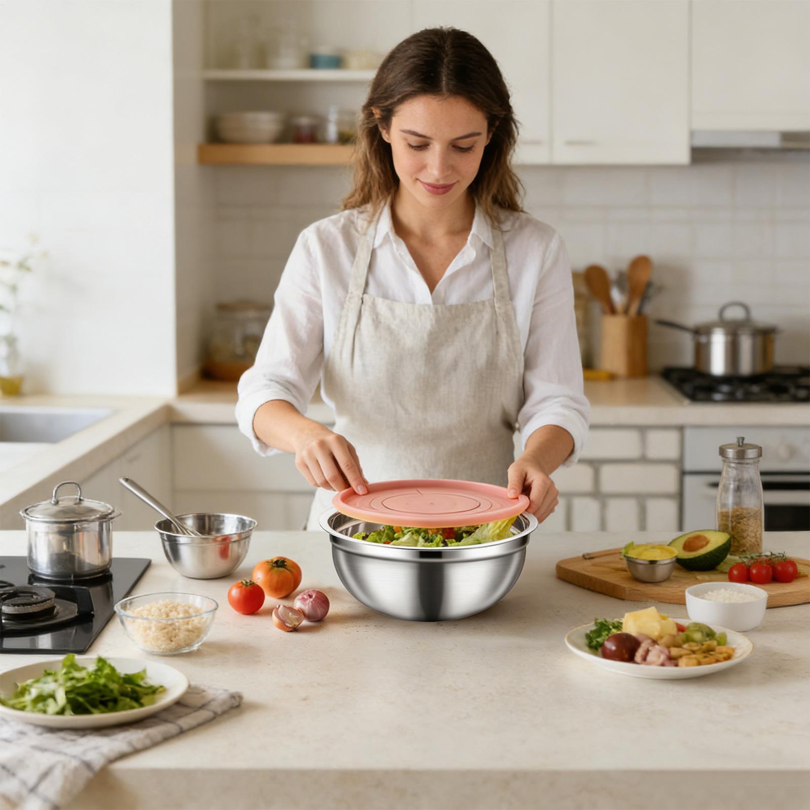 Metal Mixing Bowls Nesting Rou - Food Storage Bowls recension och pris