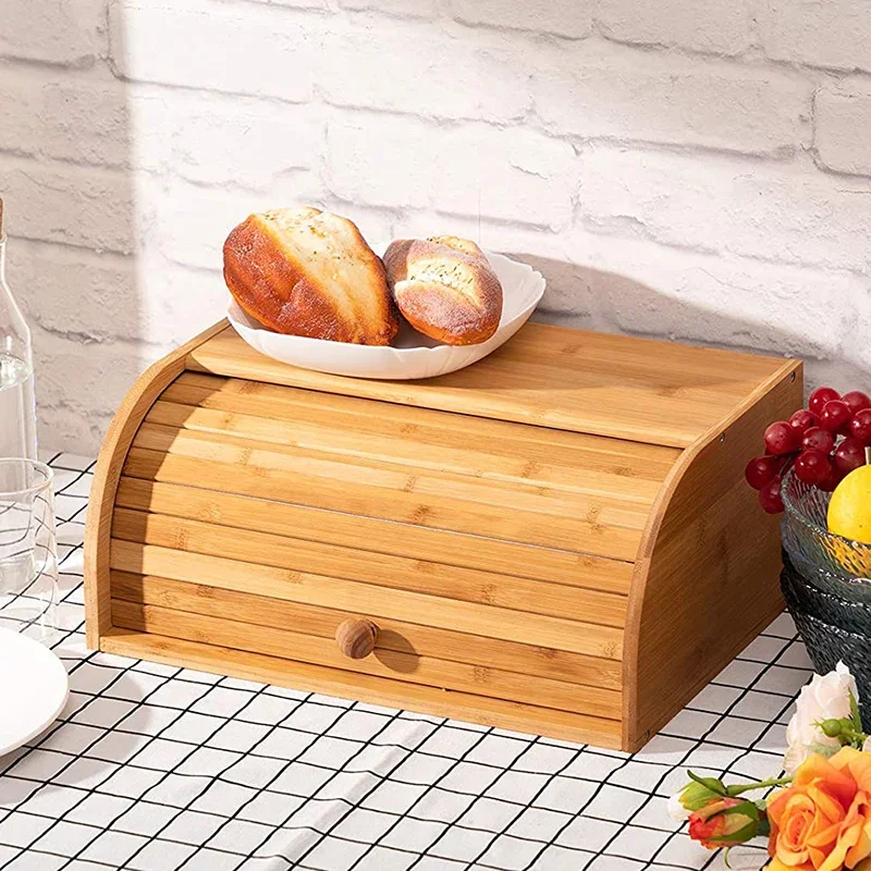 Double Door Dustproof Bamboo B - Food Storage Locker recension och pris