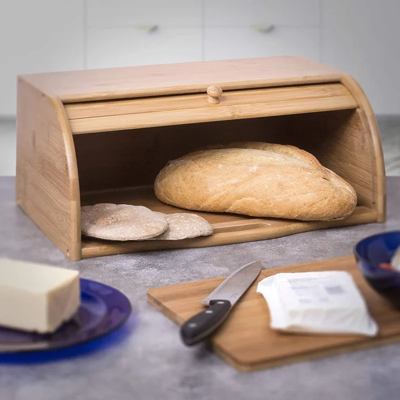 Double Door Dustproof Bamboo B - Food Storage Locker recension och pris