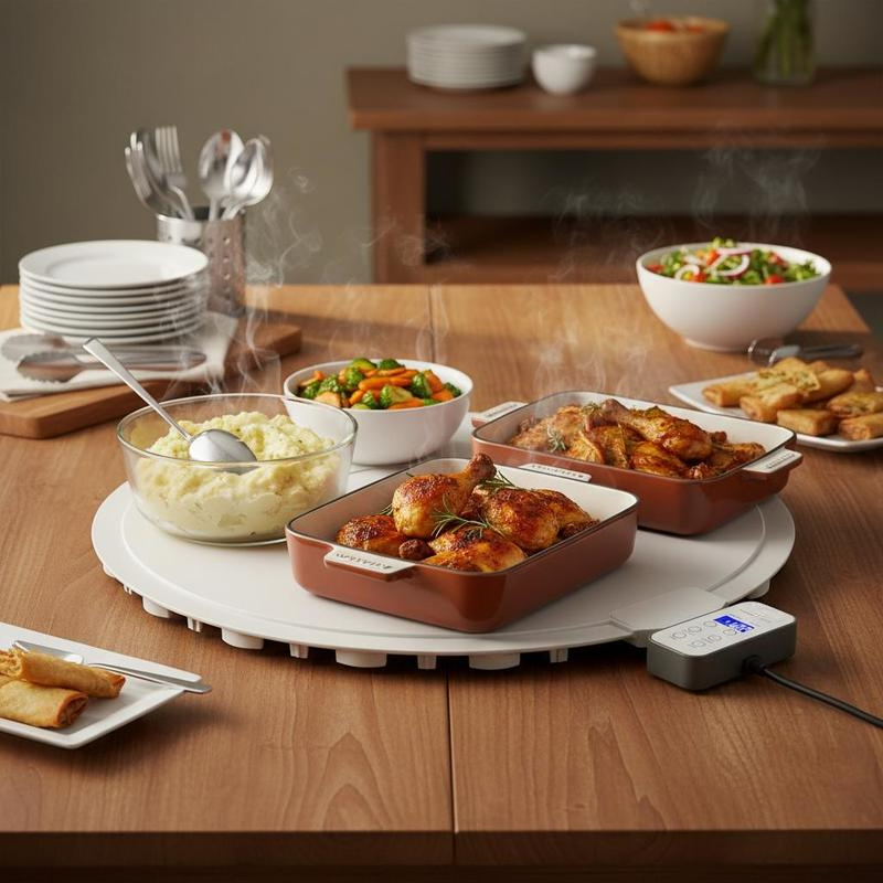 Silicone Heating Mat 24x15 Inc - Portable Food Warmer recension och pris