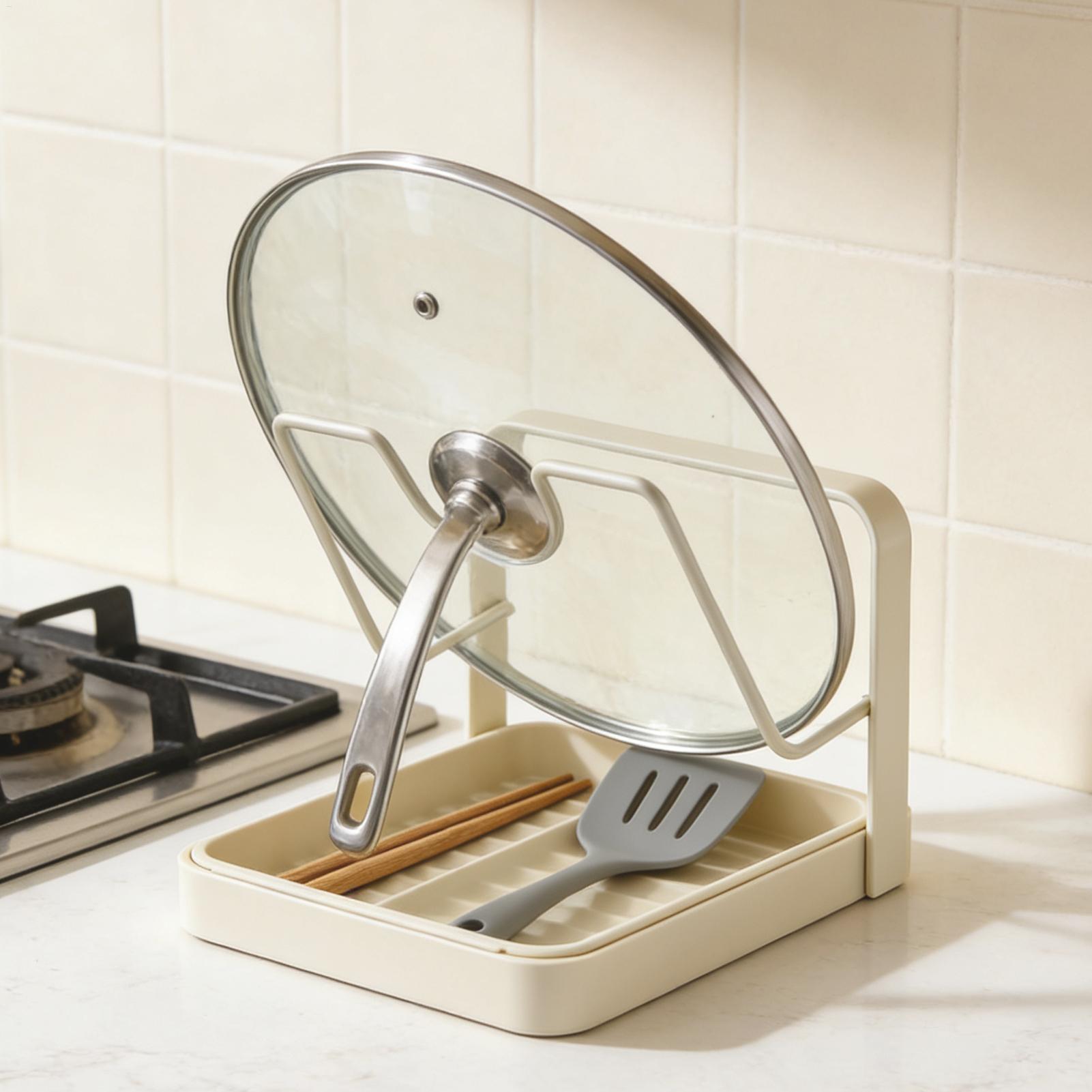Pot Lid Organizer Anti-Slip Ki - Food Storage Room recension och pris