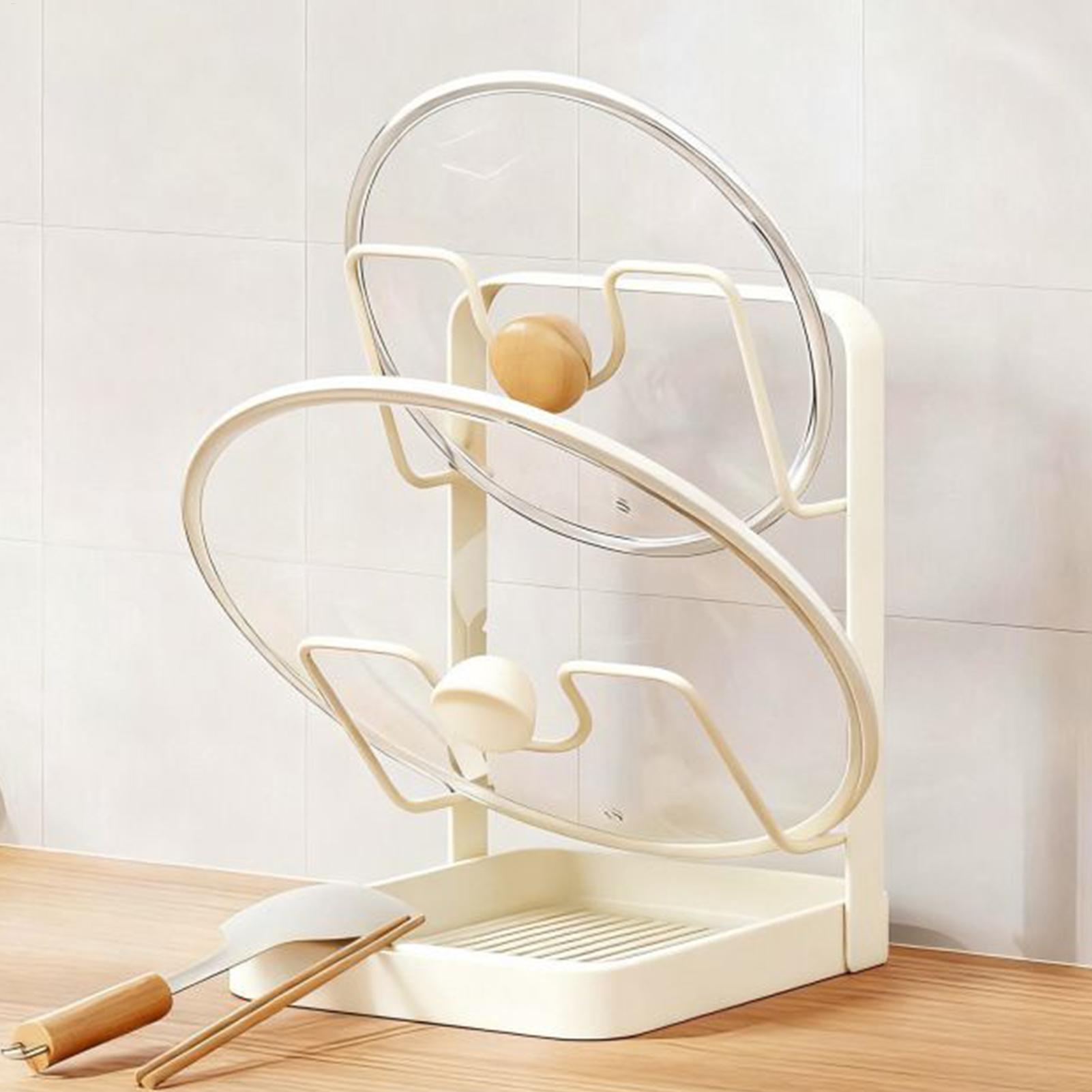 Pot Lid Organizer Anti-Slip Ki - Food Storage Room recension och pris