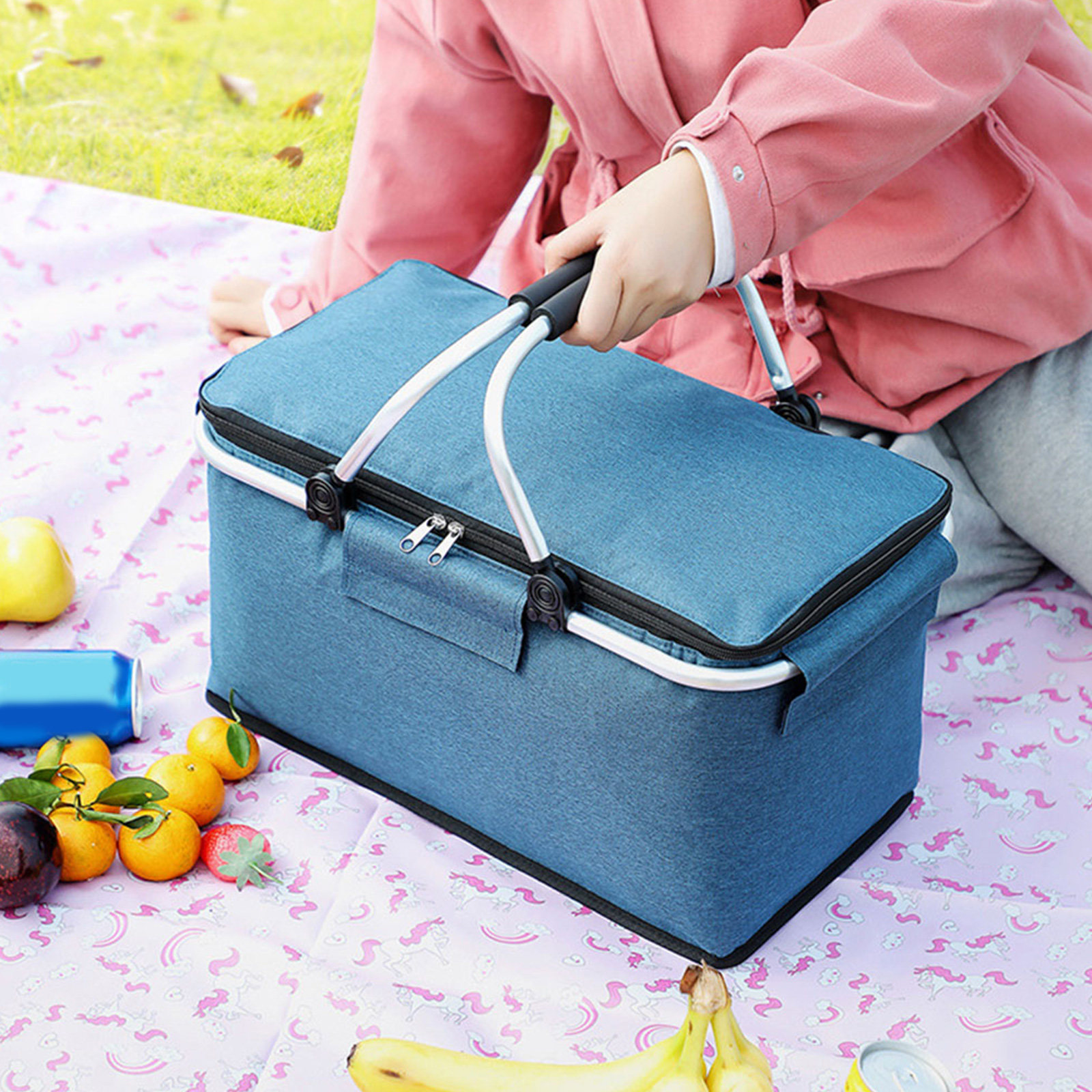 1Pcs Foldable Insulated Picnic - Food Storage To Keep Warm recension och pris