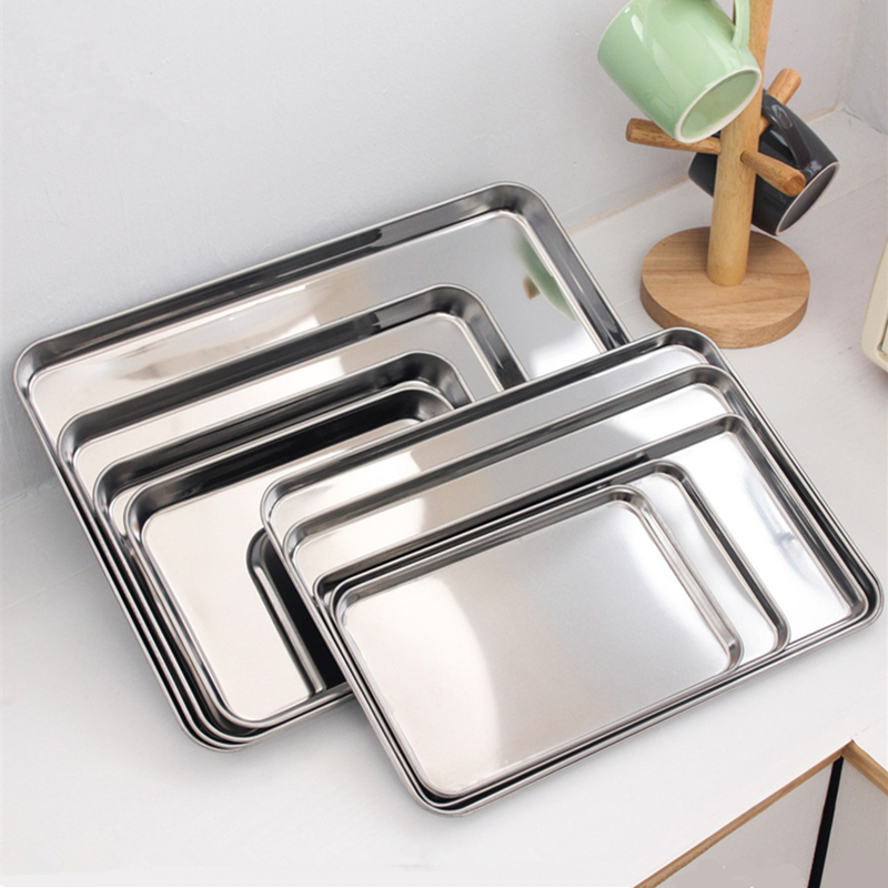 Stainless Steel Rectangle Food - Food Storage In Restaurant recension och pris