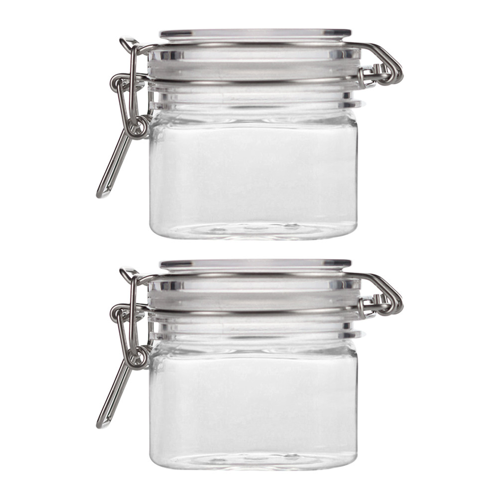2Pcs Sealed Storage Jars Trans - Food Storage Plastic recension och pris