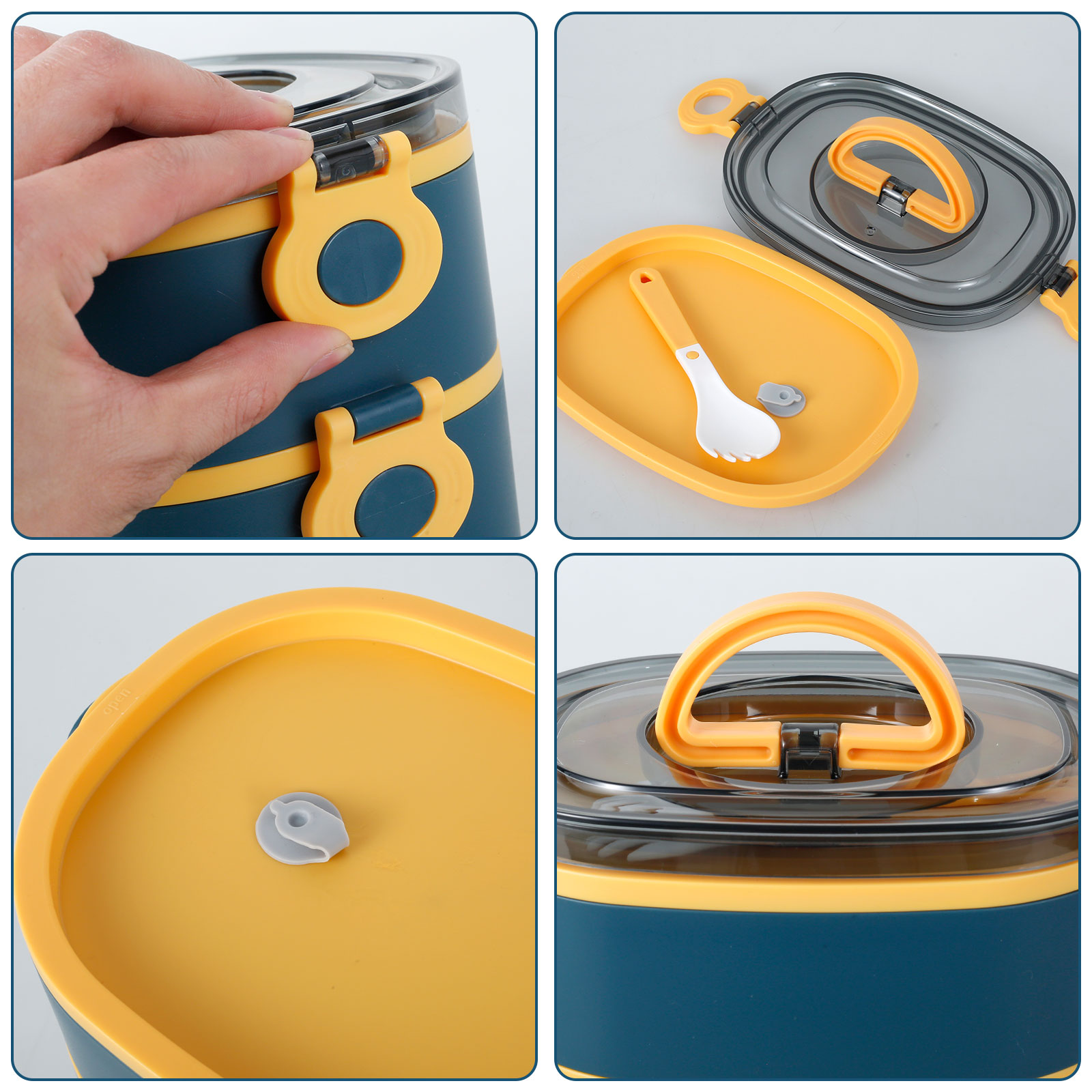 Portable adult lunch box 2000M - Food Storage To Keep Warm recension och pris