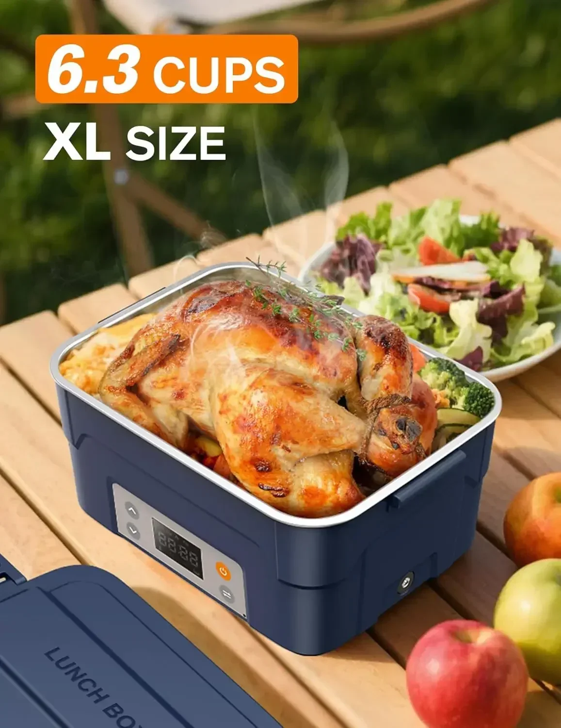 XL 6.3-Cup Cordless Electric L - Portable Food Warmer recension och pris