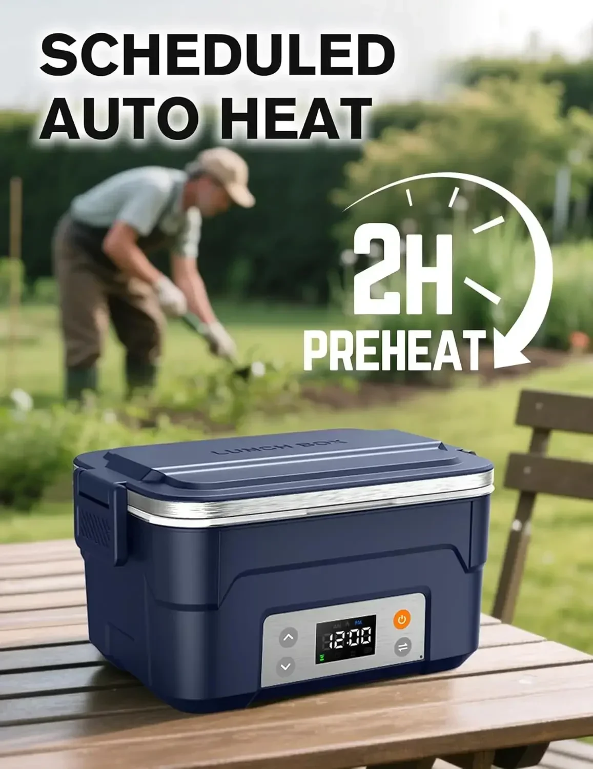 XL 6.3-Cup Cordless Electric L - Portable Food Warmer recension och pris