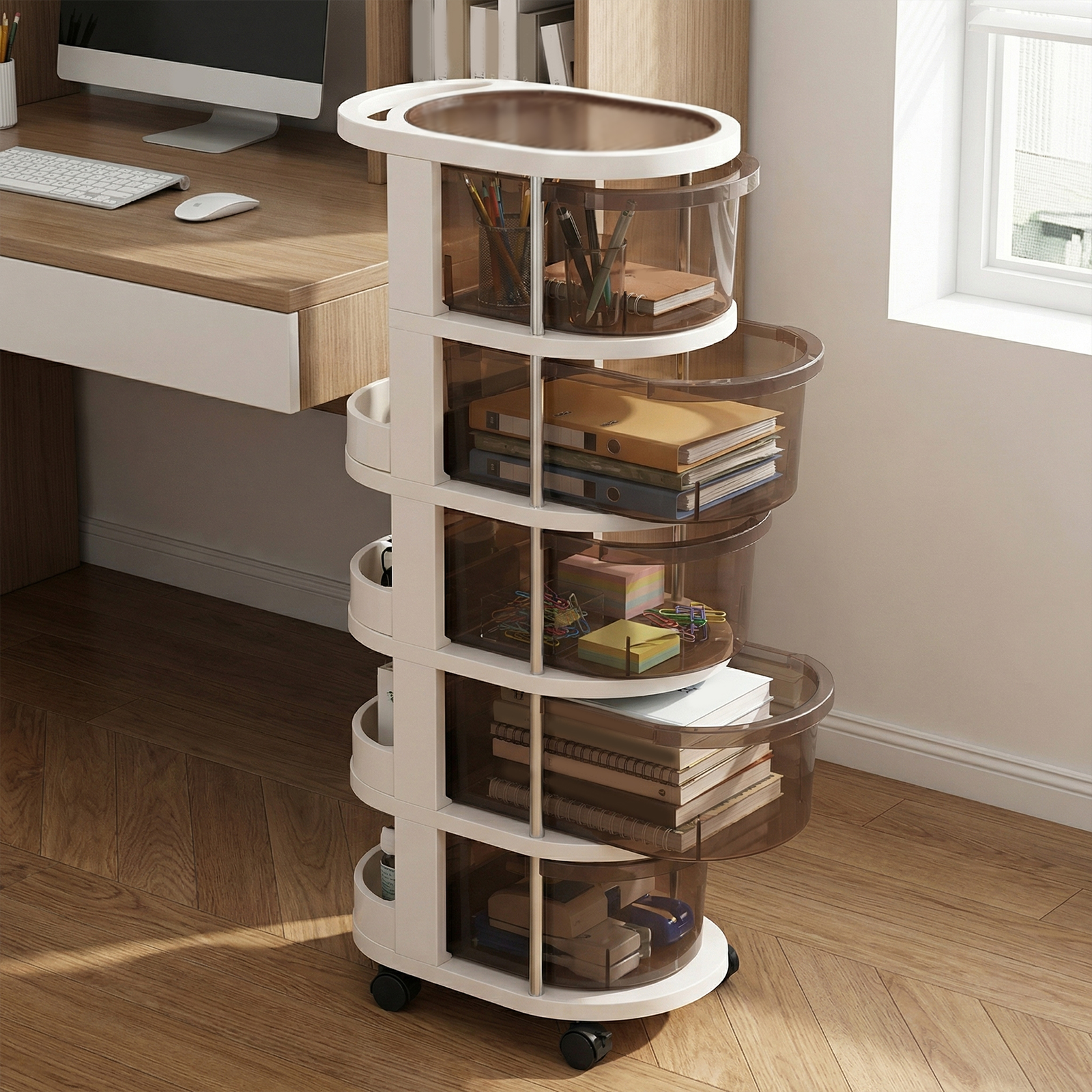3/4/5-Layers Drawer Style Snac - Food Storage Kitchen Cabinet recension och pris