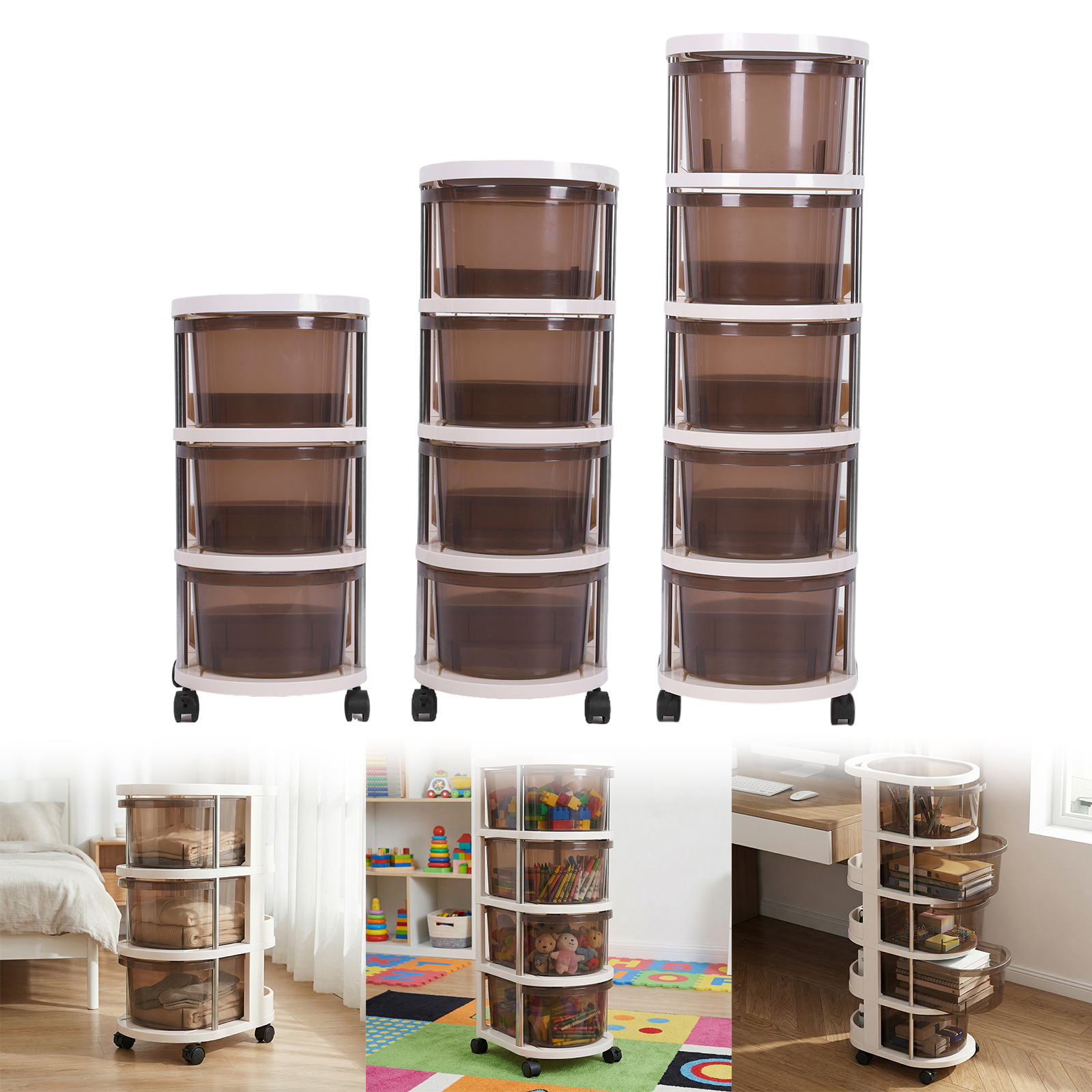 3/4/5-Layers Drawer Style Snac - Food Storage Kitchen Cabinet recension och pris