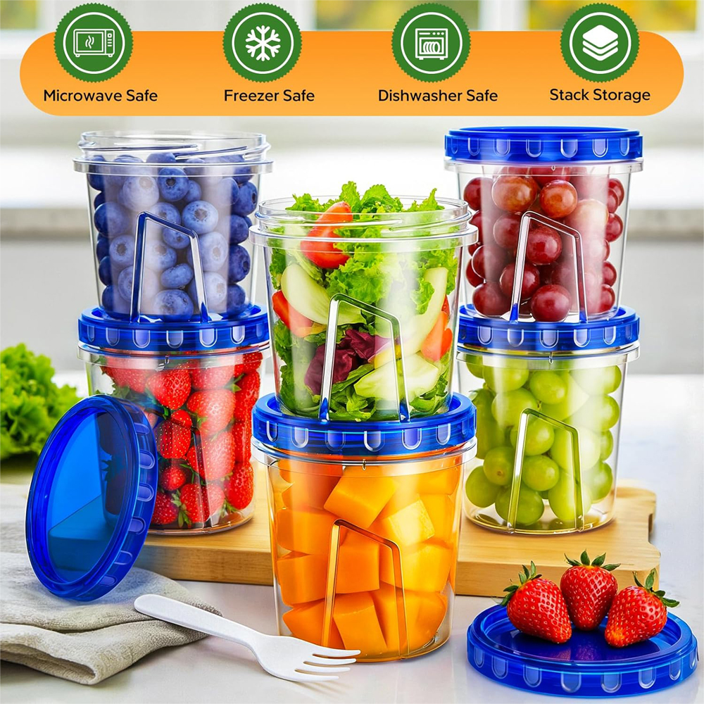 Freezer Storage Containers Air - Food Storage Meal Prep recension och pris