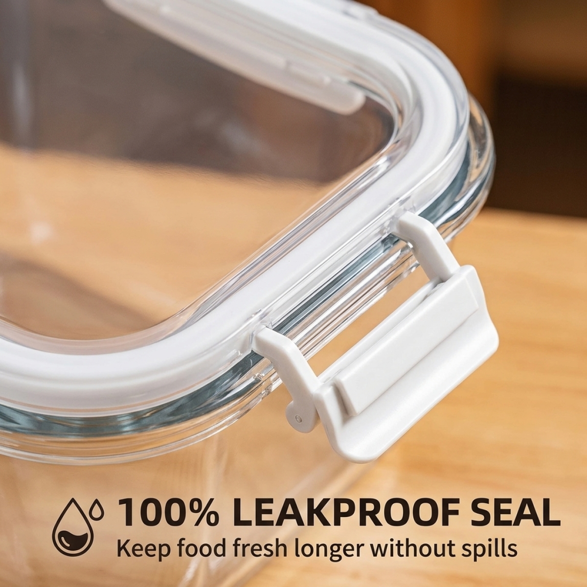 Large Capacity Borosilicate Gl - Food Storage Prep Containers recension och pris