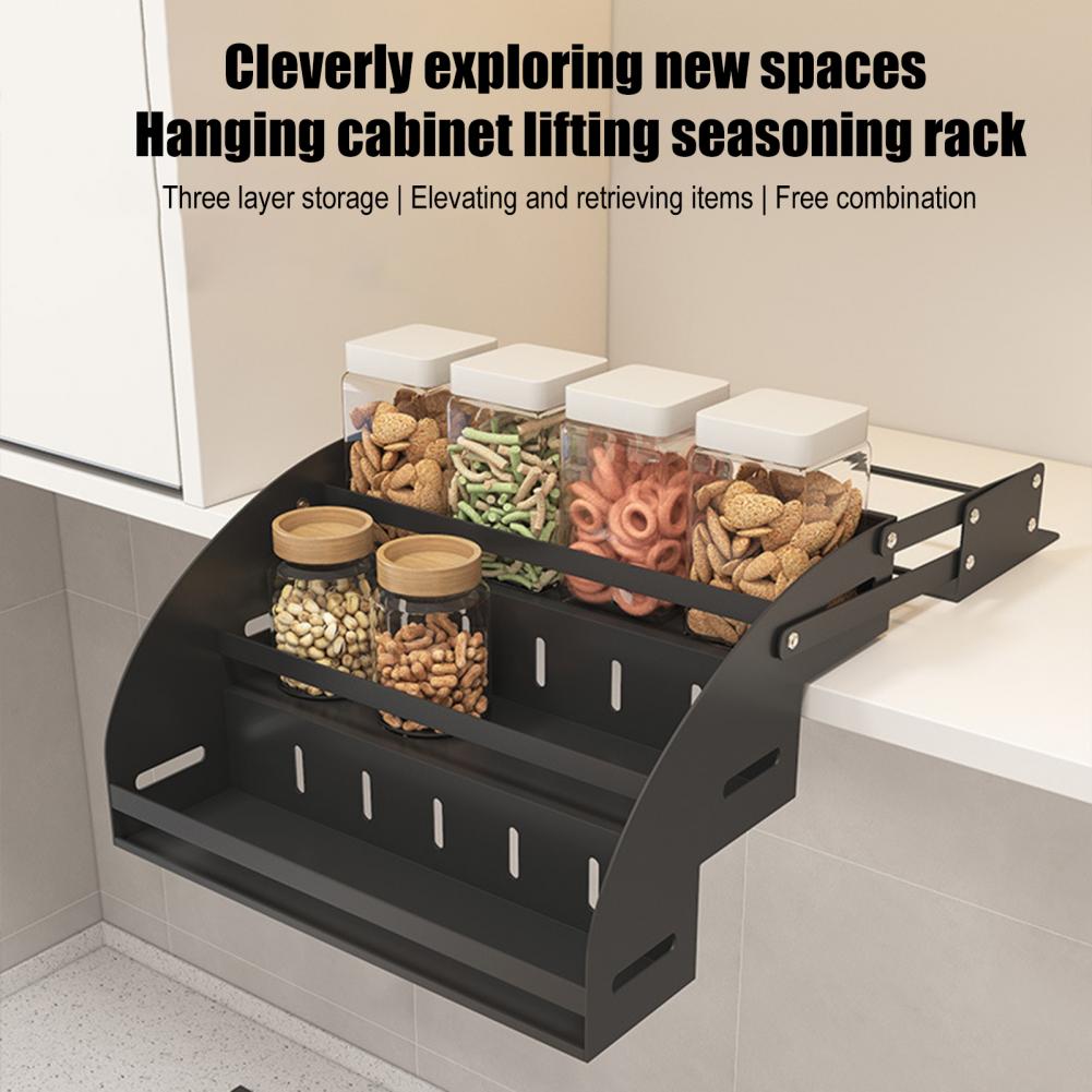 Triple Tier Spice Organizer 3- - Food Storage Kitchen Cabinet recension och pris