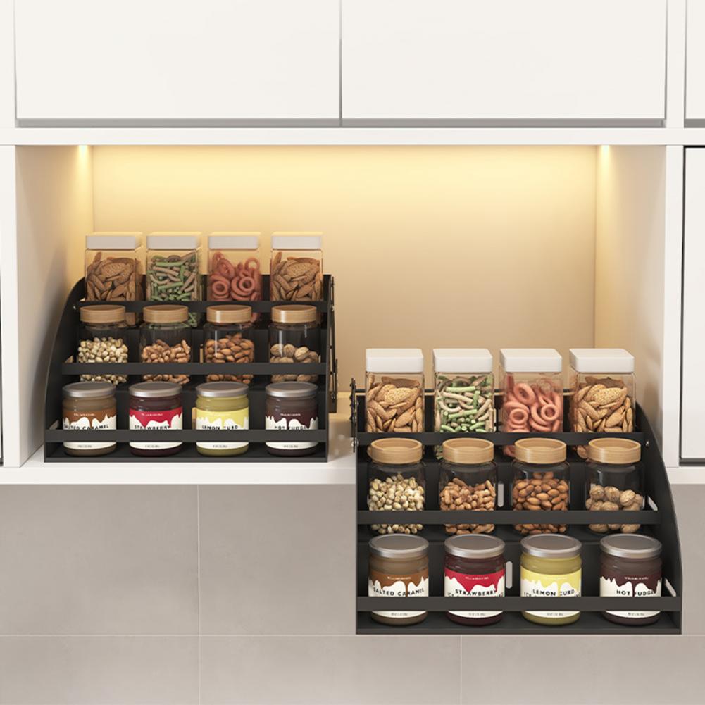 Triple Tier Spice Organizer 3- - Food Storage Kitchen Cabinet recension och pris
