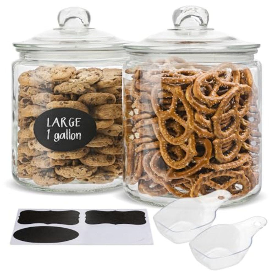 Glass Kitchen Jars Food and Co - Food Storage Jar Glass recension och pris