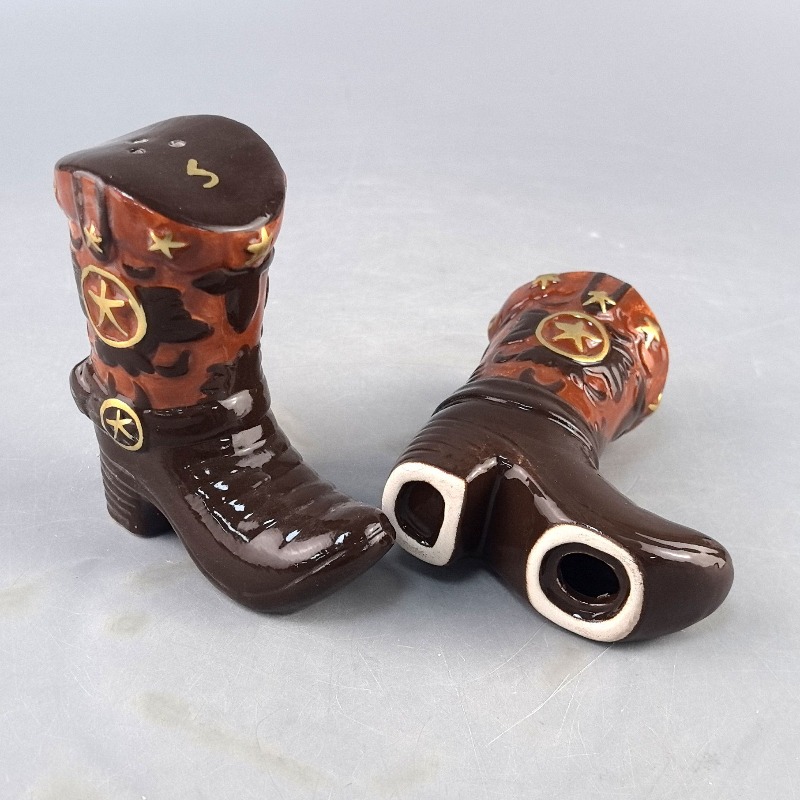 Vintage Boots Ceramic Spice Ja - Food Storage Box Set recension och pris