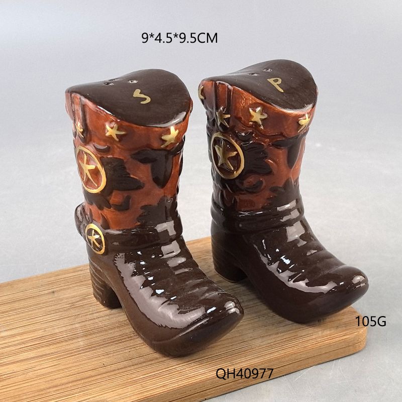 Vintage Boots Ceramic Spice Ja - Food Storage Box Set recension och pris