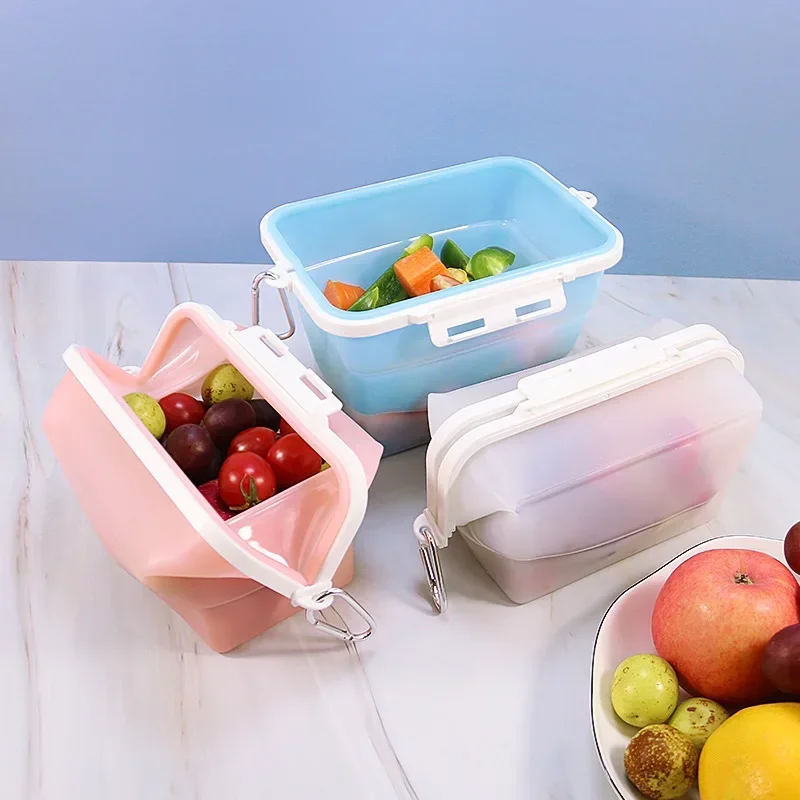 Silicone Travel Premium Reusab - Food Storage Silicone recension och pris