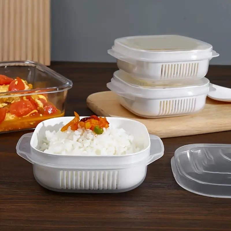 Rice storage box, microwaveabl - Food Storage Cabinet For Kitchen recension och pris