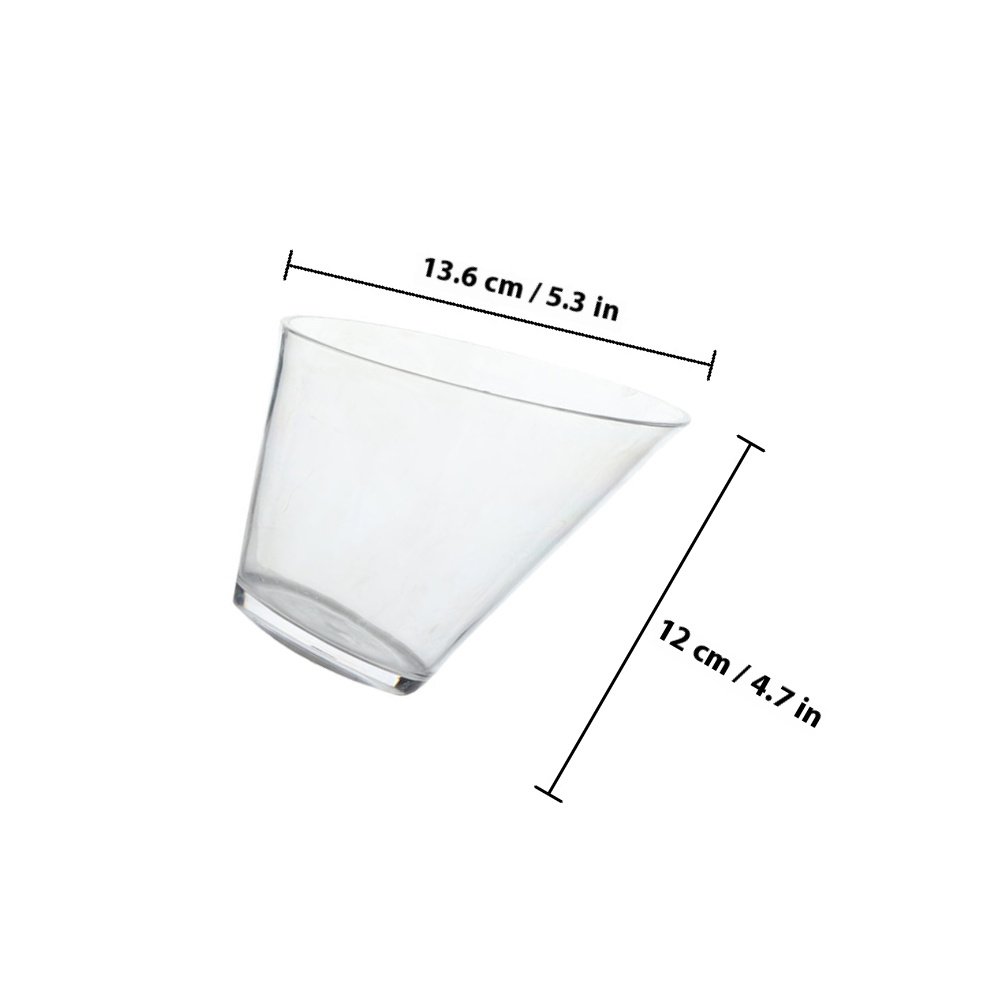 4Pcs Clear Acrylic Salad Bowls - Food Storage Bowls recension och pris