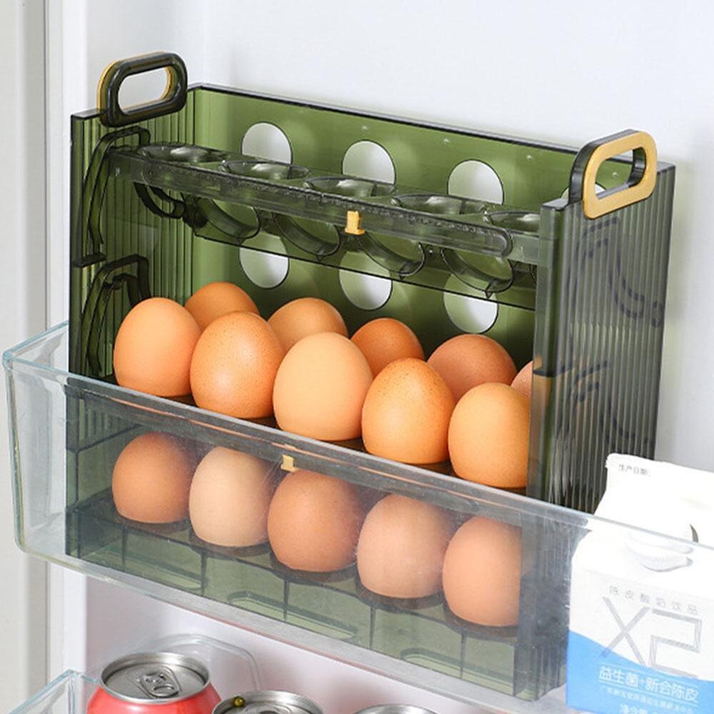 Egg Box Storage Box Side Door  - Food Storage Cabinet For Kitchen recension och pris