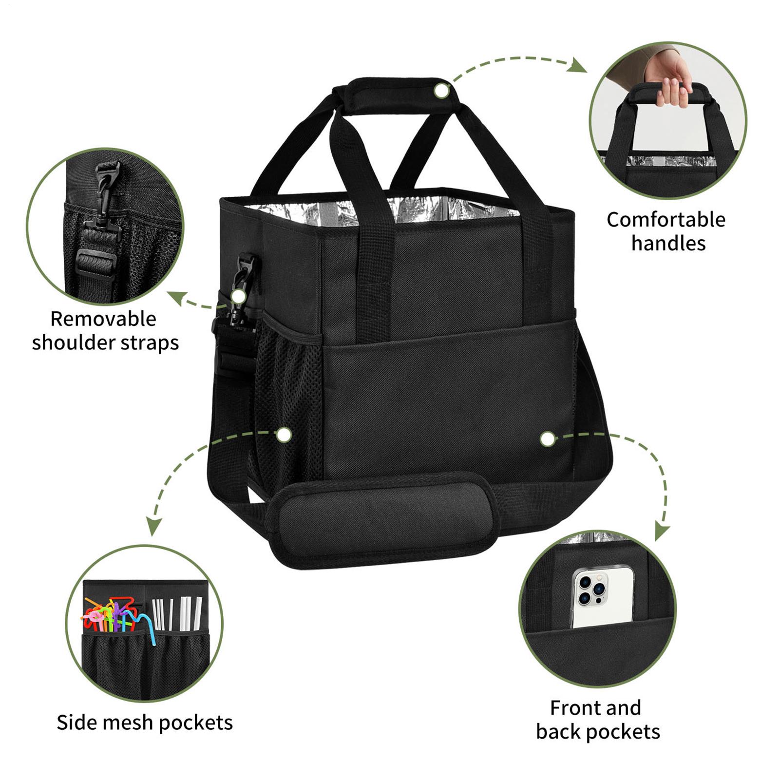 Insulated Tote Bag for Food De - Food Storage To Keep Warm recension och pris