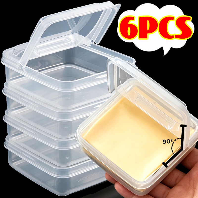 Transparent Sliced Cheese Cont - Food Storage For Refrigerator recension och pris