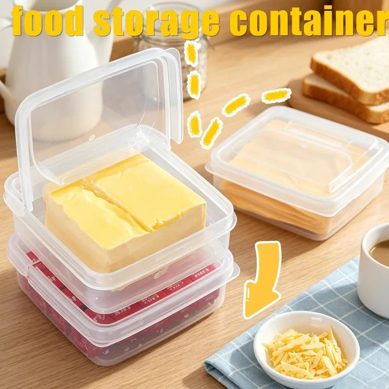 Transparent Sliced Cheese Cont - Food Storage For Refrigerator recension och pris