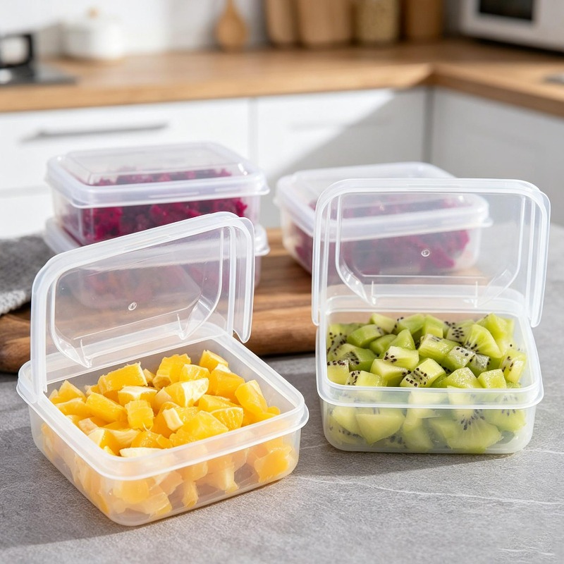 Transparent Sliced Cheese Cont - Food Storage For Refrigerator recension och pris