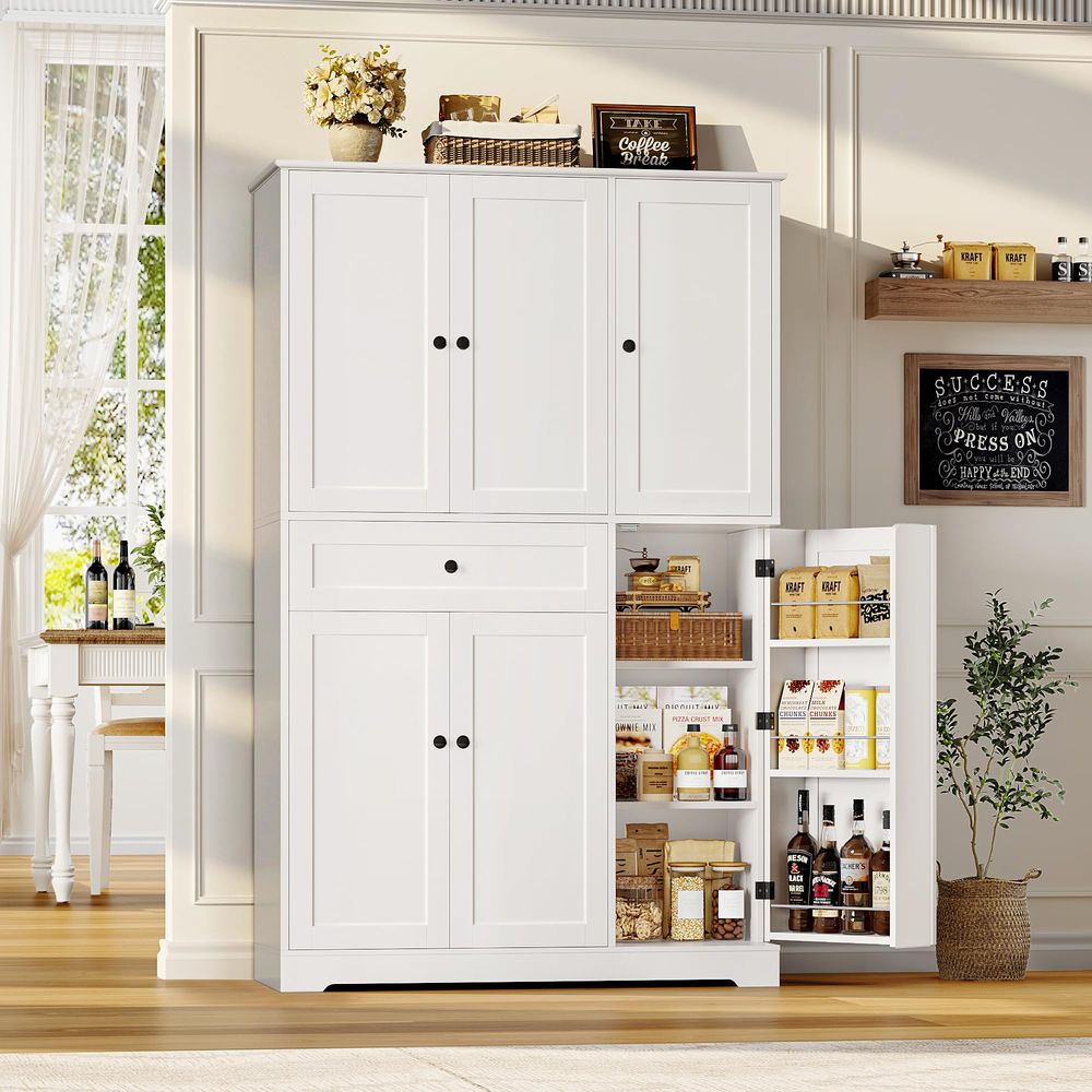 68 Tall Kitchen Pantry Storage - Food Storage Kitchen Cabinet recension och pris