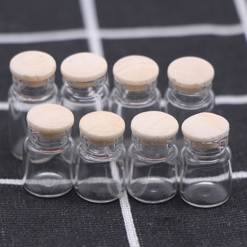 4Pcs 1:12 Dollhouse Miniature  - Food Storage Jar Glass recension och pris