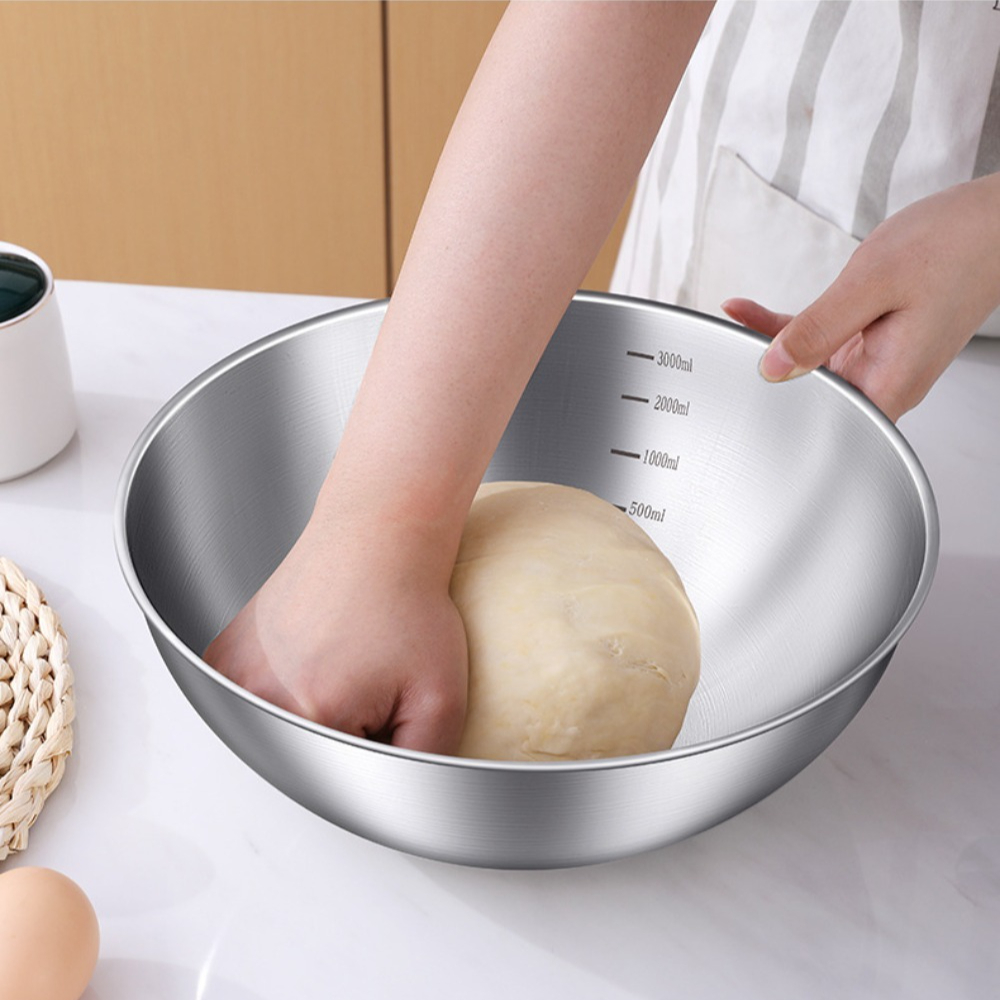3pcs Stainless Steel Bowl Set  - Food Storage Bowls recension och pris