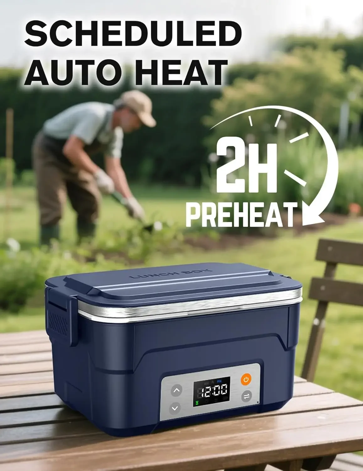 XL 6.3-Cup Cordless Electric L - Portable Food Warmer recension och pris
