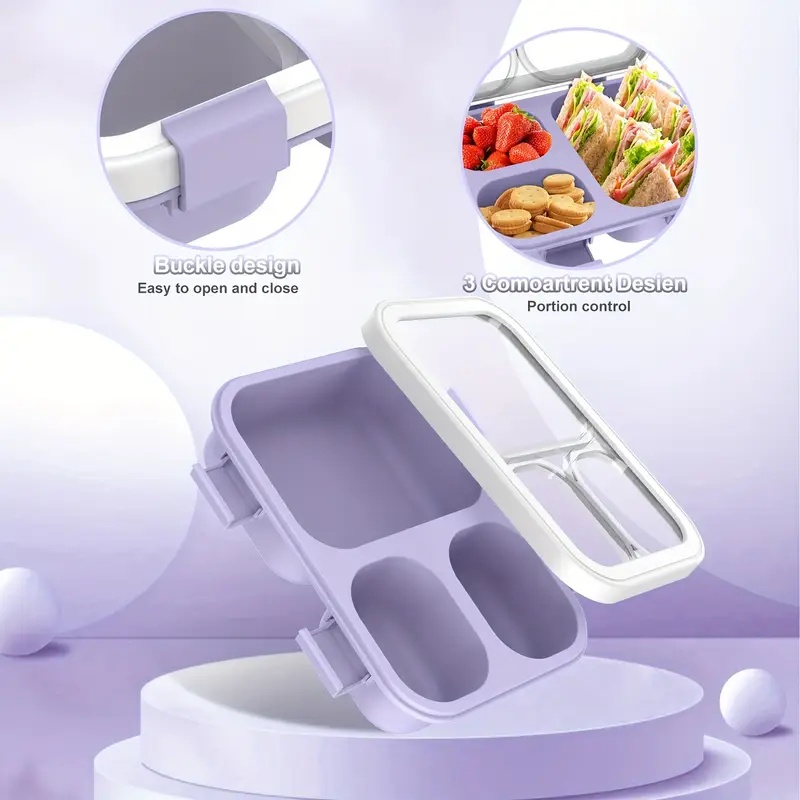 Bento Box Leakproof Lunch Food - Food Storage In Restaurant recension och pris
