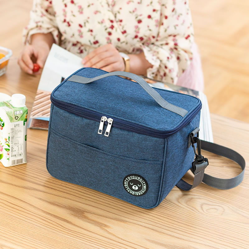 Square Insulated Lunch Bag Alu - Food Storage To Keep Warm recension och pris