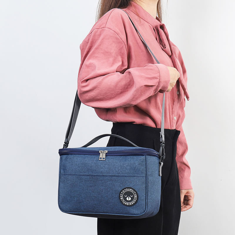 Square Insulated Lunch Bag Alu - Food Storage To Keep Warm recension och pris