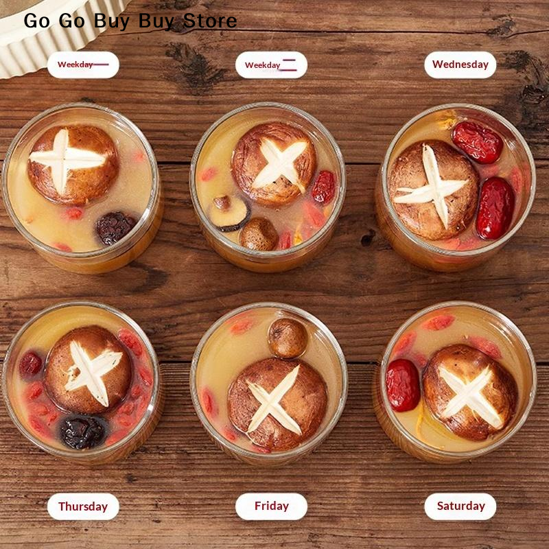【ST】1Pc 240/400ML Glass Food S - Food Storage Silicone recension och pris