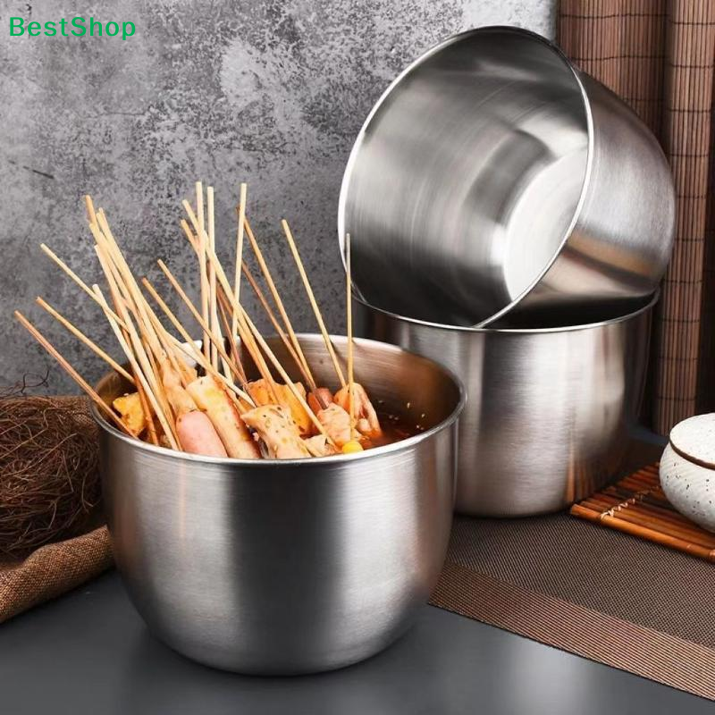 ♪Deepened Stainless Steel Mixi - Food Storage Bowls recension och pris