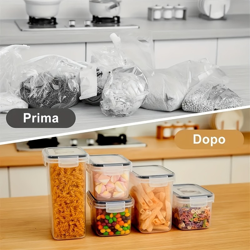 24 pcs Airtight Food Storage C - Food Storage Plastic recension och pris