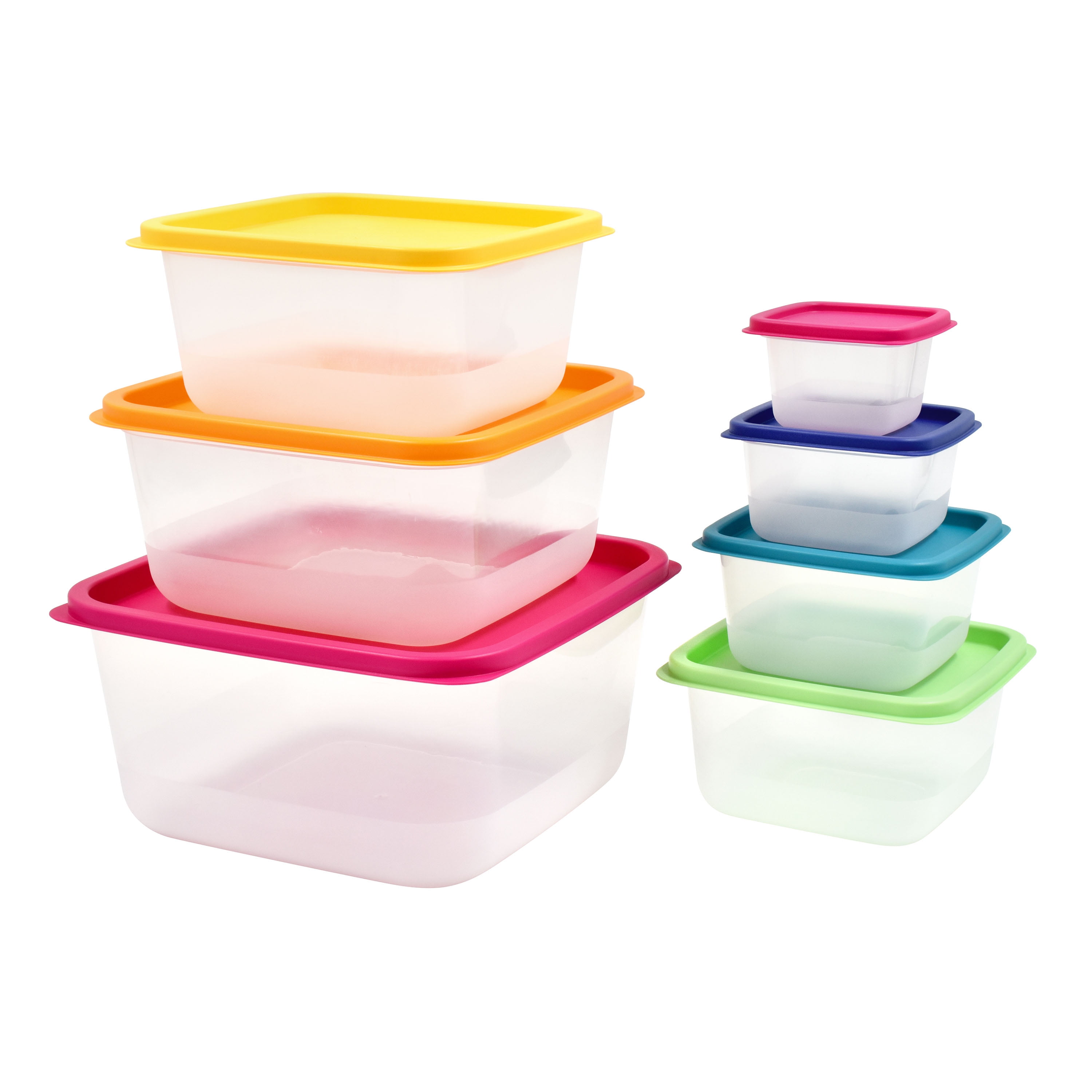 Multi Color Plastic Rainbow Fo - Best Food Storage recension och pris